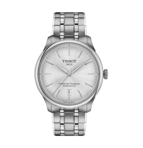 Tissot Chemin Des Tourelles Silver White