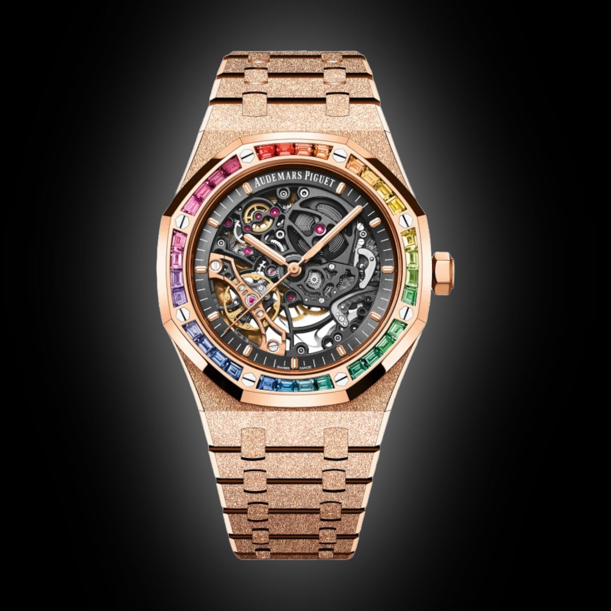 Audemars Piguet Royal Oak Double Wheel Skeleton Frosted